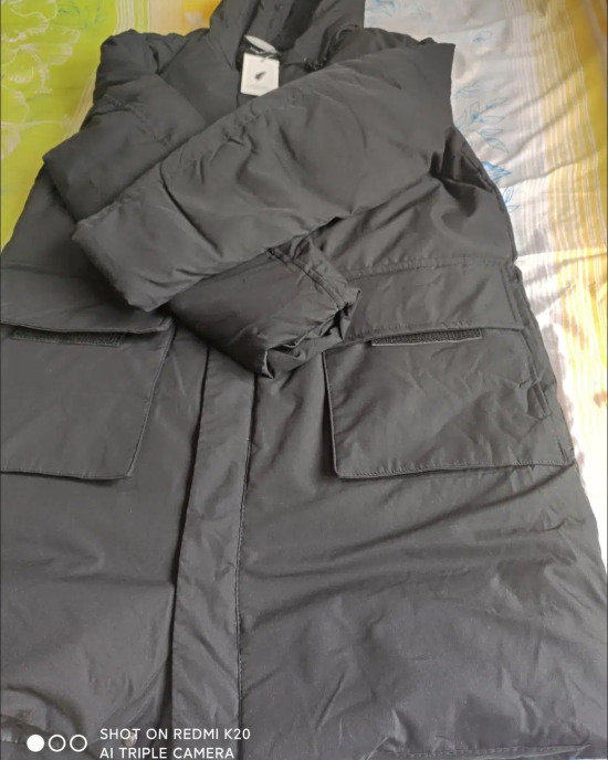 Mid-length down jacket