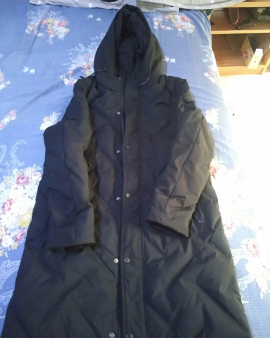 Winter new thickened medium-length down jacket